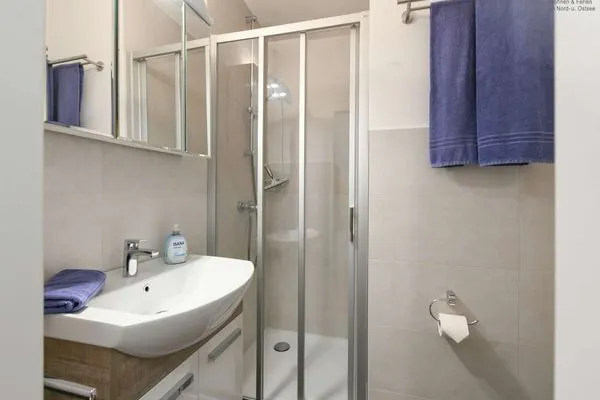 Badezimmer Haus Elisabeth-Anna-Straße 28 Ferienwohnung Minette