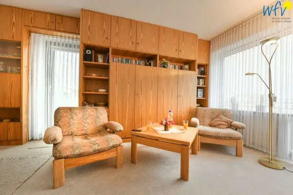 Wohnzimmer Haus Meeresluft Ferienwohnung 38