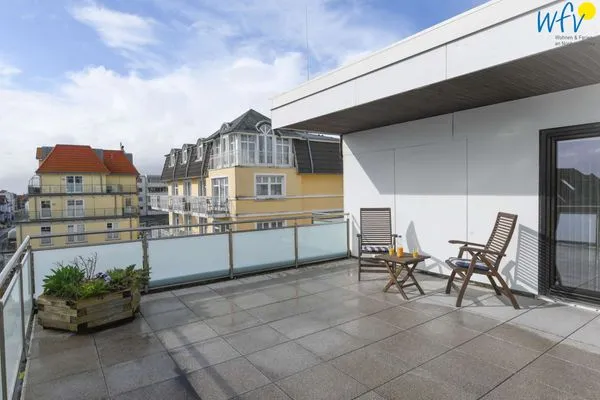 Balkon Haus Meeresluft Ferienwohnung 38