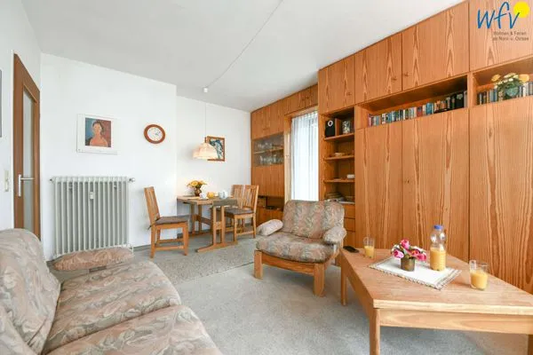 Wohnzimmer Haus Meeresluft Ferienwohnung 38