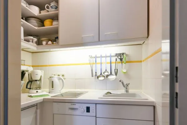 Küche / Küchenzeile Haus Meeresluft Ferienwohnung 38