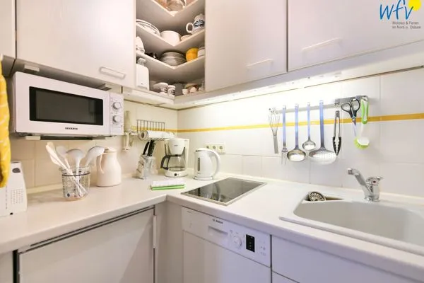 Küche / Küchenzeile Haus Meeresluft Ferienwohnung 38