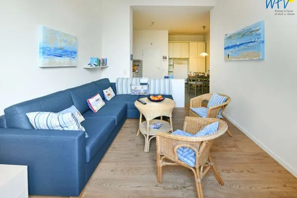 Wohnzimmer Residenz am Rosengarten Ferienwohnung 15