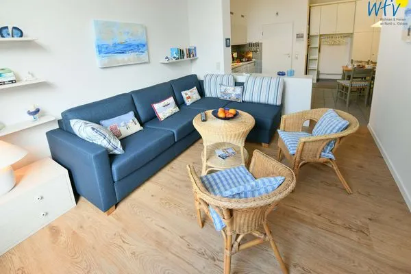 Wohnzimmer Residenz am Rosengarten Ferienwohnung 15