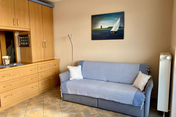  Neeberger Bootshus am Achterwasser Neeberg - Wohnzimmer