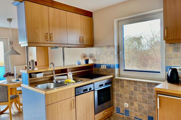  Neeberger Bootshus am Achterwasser Neeberg - Küche / Küchenzeile