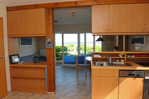  Neeberger Bootshus am Achterwasser Neeberg - Wohnzimmer