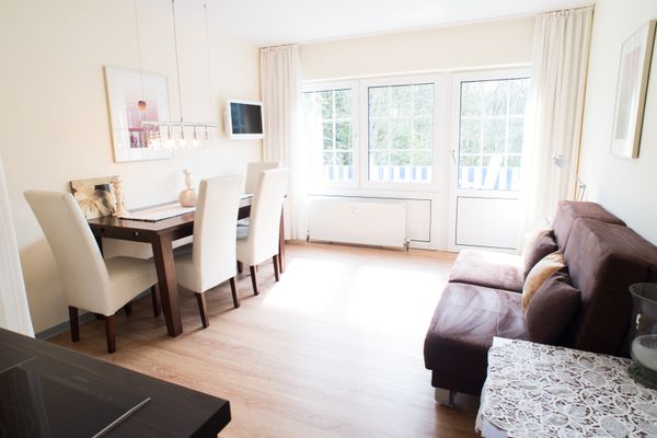  Haus Bielefeld Ferienwohnung 32 a Norderney - Wohnzimmer