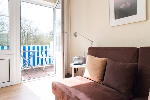  Haus Bielefeld Ferienwohnung 32 a Norderney - Balkon