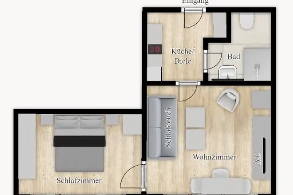 Grundriss Haus Meeresluft Ferienwohnung 18