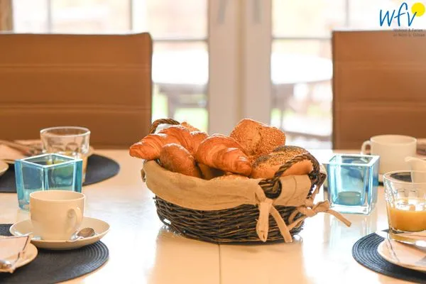 Dekoratives Detail Familienhaus im Dorfgroden 27 Ferienwohnung Zugvogel