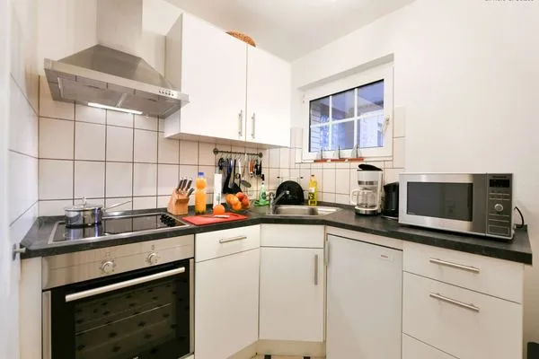 Küche / Küchenzeile Familienhaus im Dorfgroden 27 Ferienwohnung Zugvogel