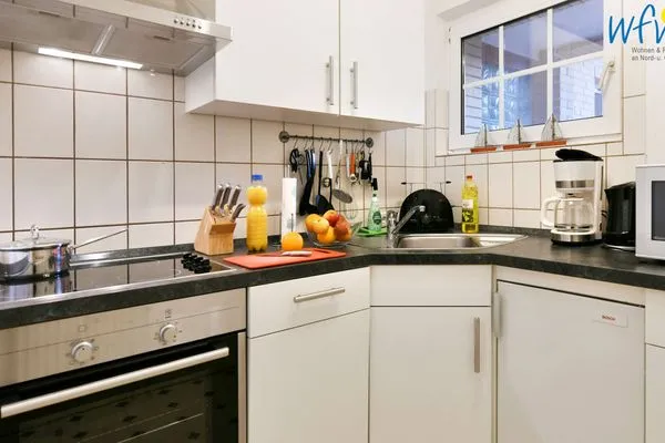 Küche / Küchenzeile Familienhaus im Dorfgroden 27 Ferienwohnung Zugvogel