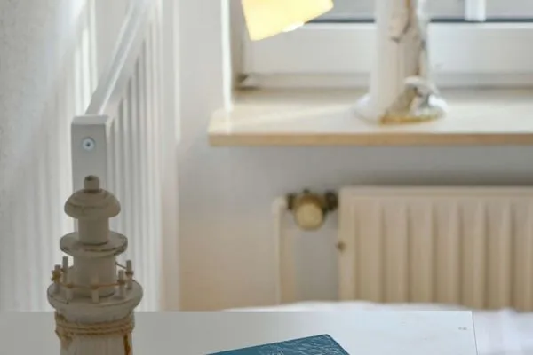 Schlafzimmer Familienhaus im Dorfgroden 27 Ferienwohnung Zugvogel