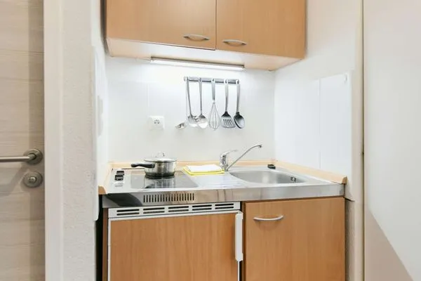 Küche / Küchenzeile Haus Seeluft Ferienwohnung 22