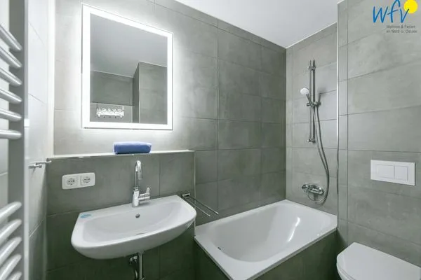 Badezimmer Haus Seeluft Ferienwohnung 22