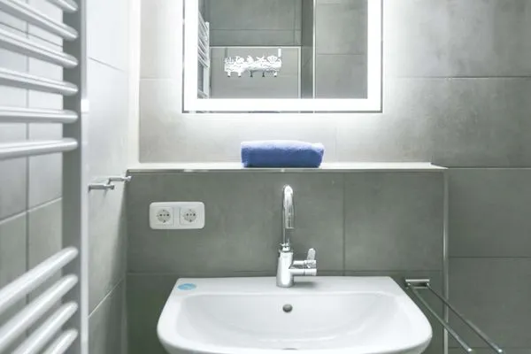 Badezimmer Haus Seeluft Ferienwohnung 22