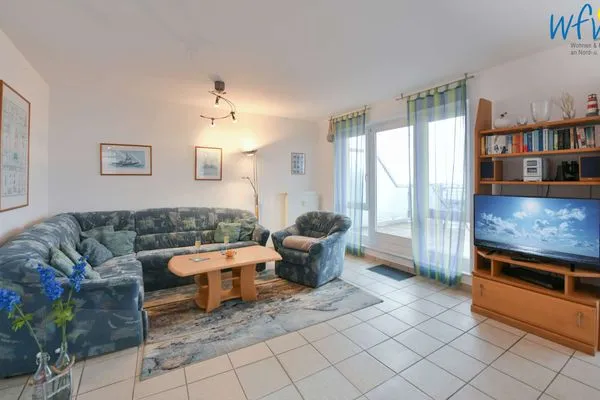 Wohnzimmer Kaiserhof Ferienwohnung 109