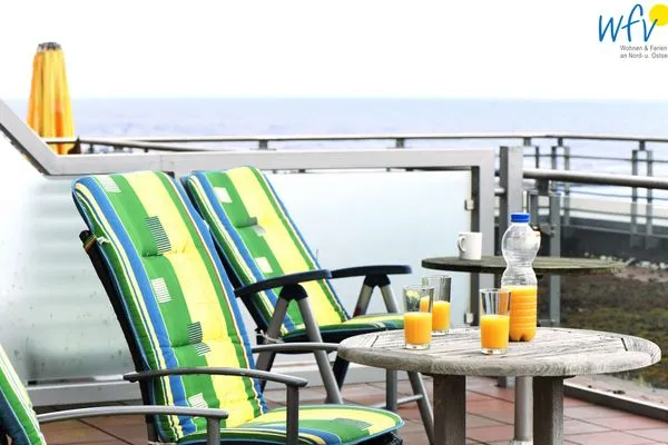 Dachterrasse Kaiserhof Ferienwohnung 109