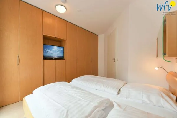 Schlafzimmer Kaiserhof Ferienwohnung 109