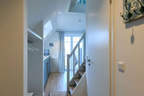 Flur Bootshaus in den Dünen - 4 Ferienwohnung Dünenkoje