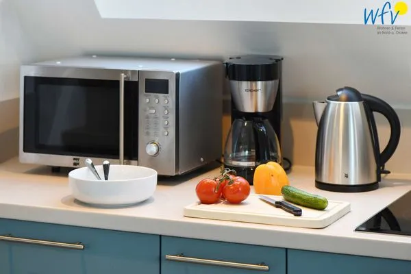 Küche / Küchenzeile Bootshaus in den Dünen - 4 Ferienwohnung Dünenkoje