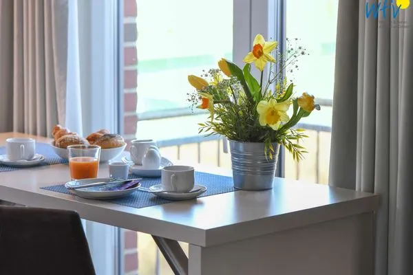 Küche / Küchenzeile Bootshaus in den Dünen - 4 Ferienwohnung Dünenkoje