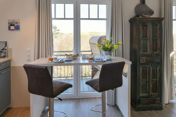 Küche / Küchenzeile Bootshaus in den Dünen - 4 Ferienwohnung Dünenkoje