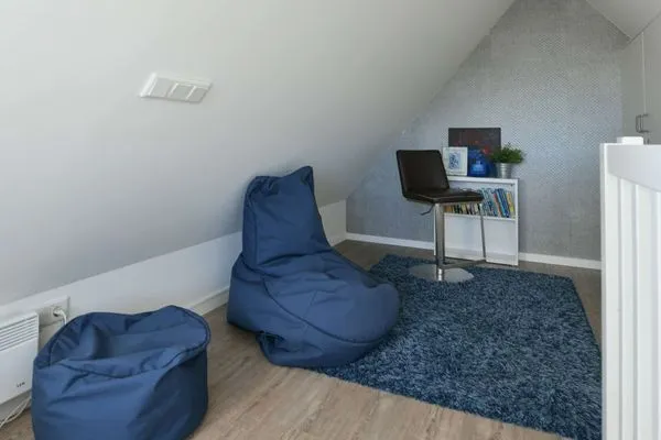 Schlafzimmer Bootshaus in den Dünen - 4 Ferienwohnung Dünenkoje