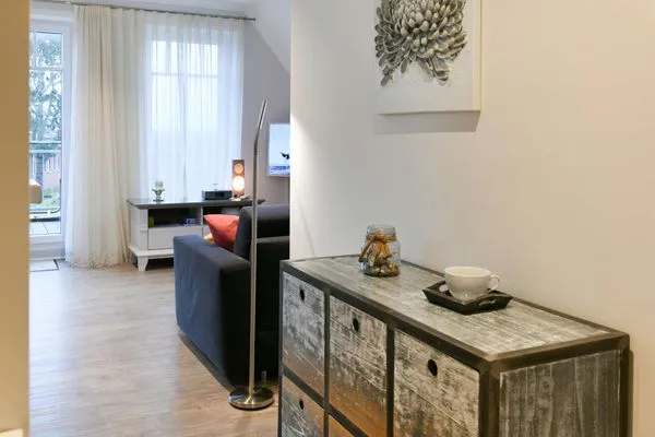 Flur Bootshaus in den Dünen - 4 Ferienwohnung Sonnendeck