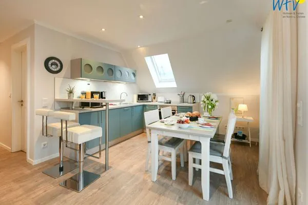 Küche / Küchenzeile Bootshaus in den Dünen - 4 Ferienwohnung Sonnendeck