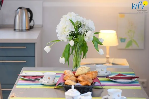 Küche / Küchenzeile Bootshaus in den Dünen - 4 Ferienwohnung Sonnendeck