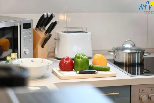 Küche / Küchenzeile Bootshaus in den Dünen - 4 Ferienwohnung Sonnendeck