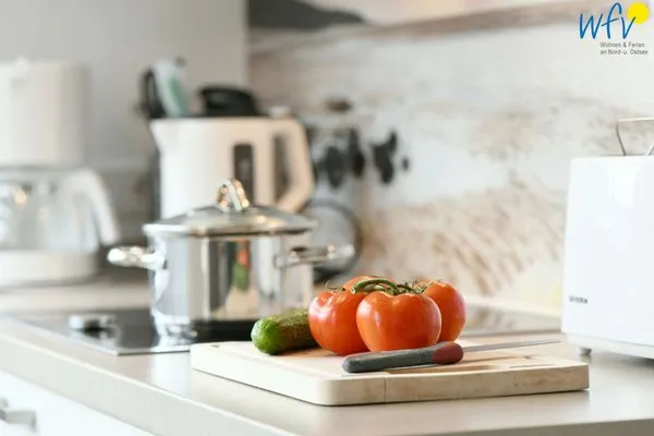 Küche / Küchenzeile Bootshaus in den Dünen - 5 Ferienwohnung Dünengeflüster