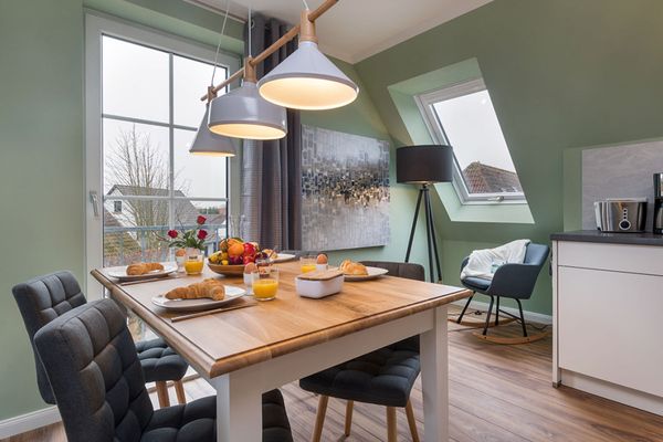  Lindenstraße 34 Wohnung Meeresrauschen Zingst - Küche / Küchenzeile