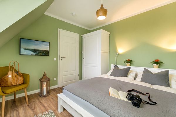  Lindenstraße 34 Wohnung Meeresrauschen Zingst - Schlafzimmer