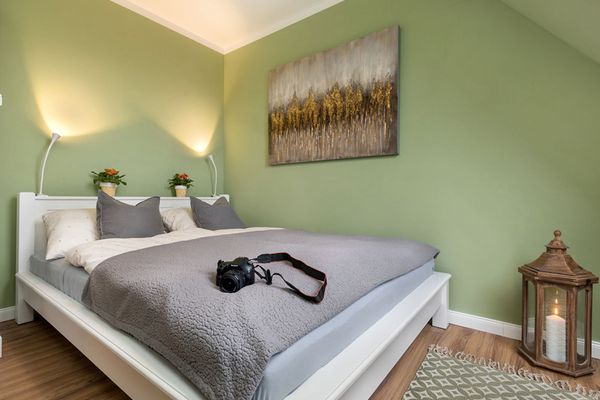  Lindenstraße 34 Wohnung Meeresrauschen Zingst - Schlafzimmer