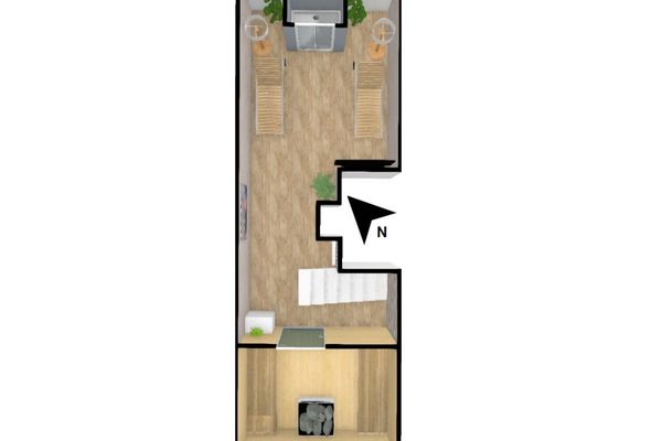  Lindenstraße 34 Wohnung Meeresrauschen Zingst - Grundriss
