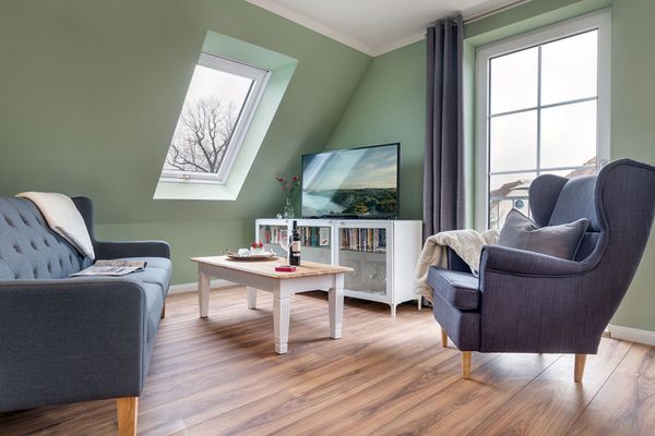  Lindenstraße 34 Wohnung Meeresrauschen Zingst - Wohnzimmer