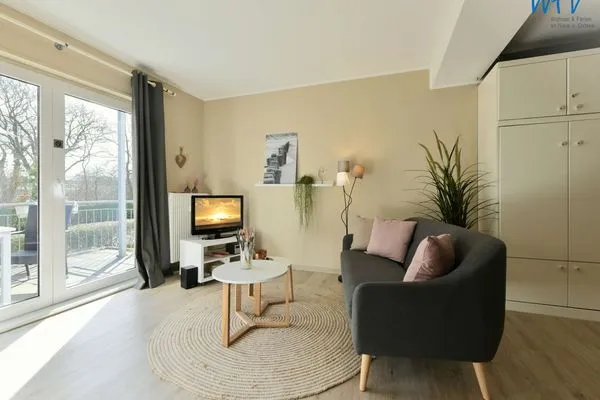 Wohnzimmer Haus Bahnhofstraße 11a Ferienwohnung 7