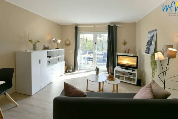 Wohnzimmer Haus Bahnhofstraße 11a Ferienwohnung 7