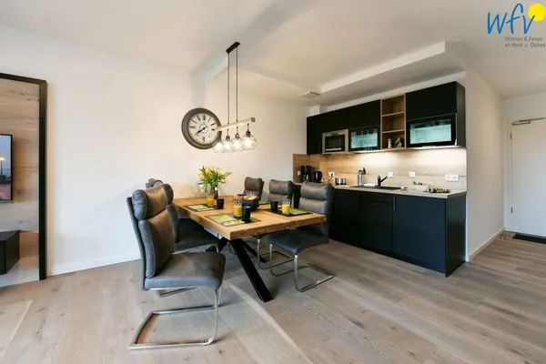 Küche / Küchenzeile Villa Petersen Ferienwohnung 2