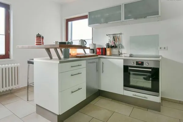 Wohnzimmer Dünenschlösschen Ferienwohnung 45