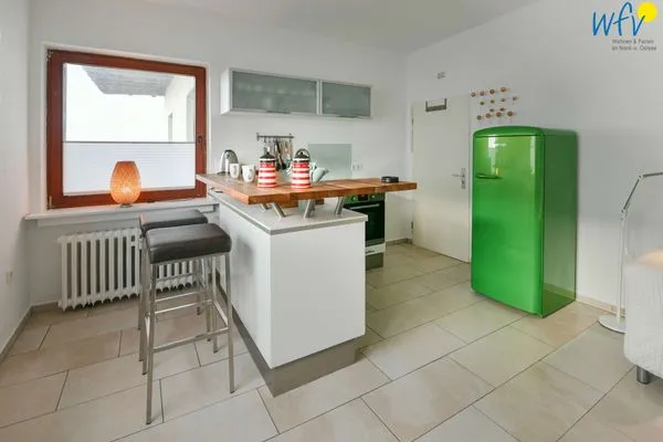 Küche / Küchenzeile Dünenschlösschen Ferienwohnung 45