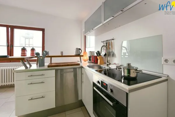 Küche / Küchenzeile Dünenschlösschen Ferienwohnung 45