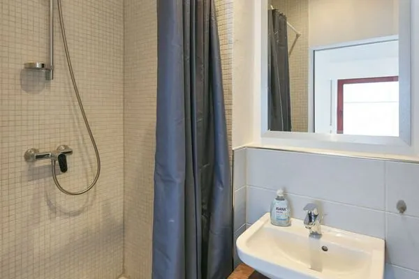 Badezimmer Dünenschlösschen Ferienwohnung 45