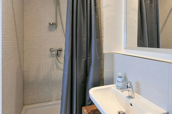 Badezimmer Dünenschlösschen Ferienwohnung 45