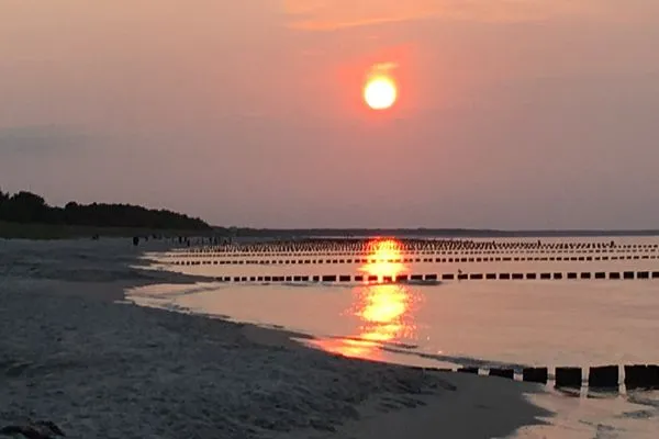 Sonnenuntergang Achtern Diek Achtern Diek 13a - Wohnung 2