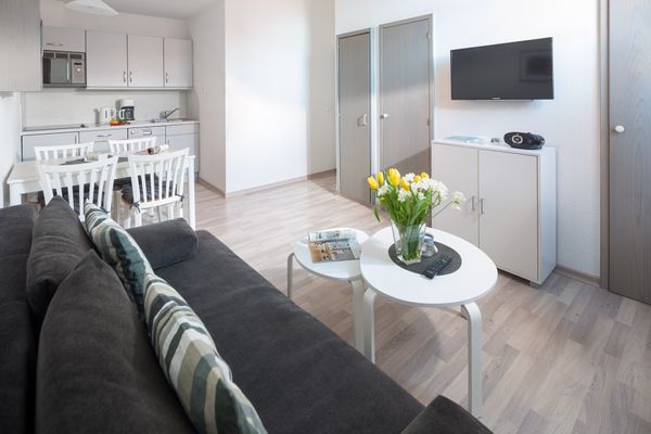  Haus Bielefeld Ferienwohnung 13  - Wohnzimmer