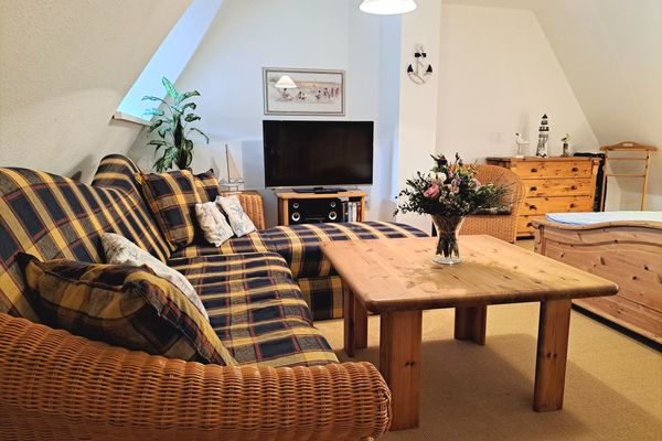 Achtern Diek Haus 12d Wohnung 6 Zingst - Wohnzimmer